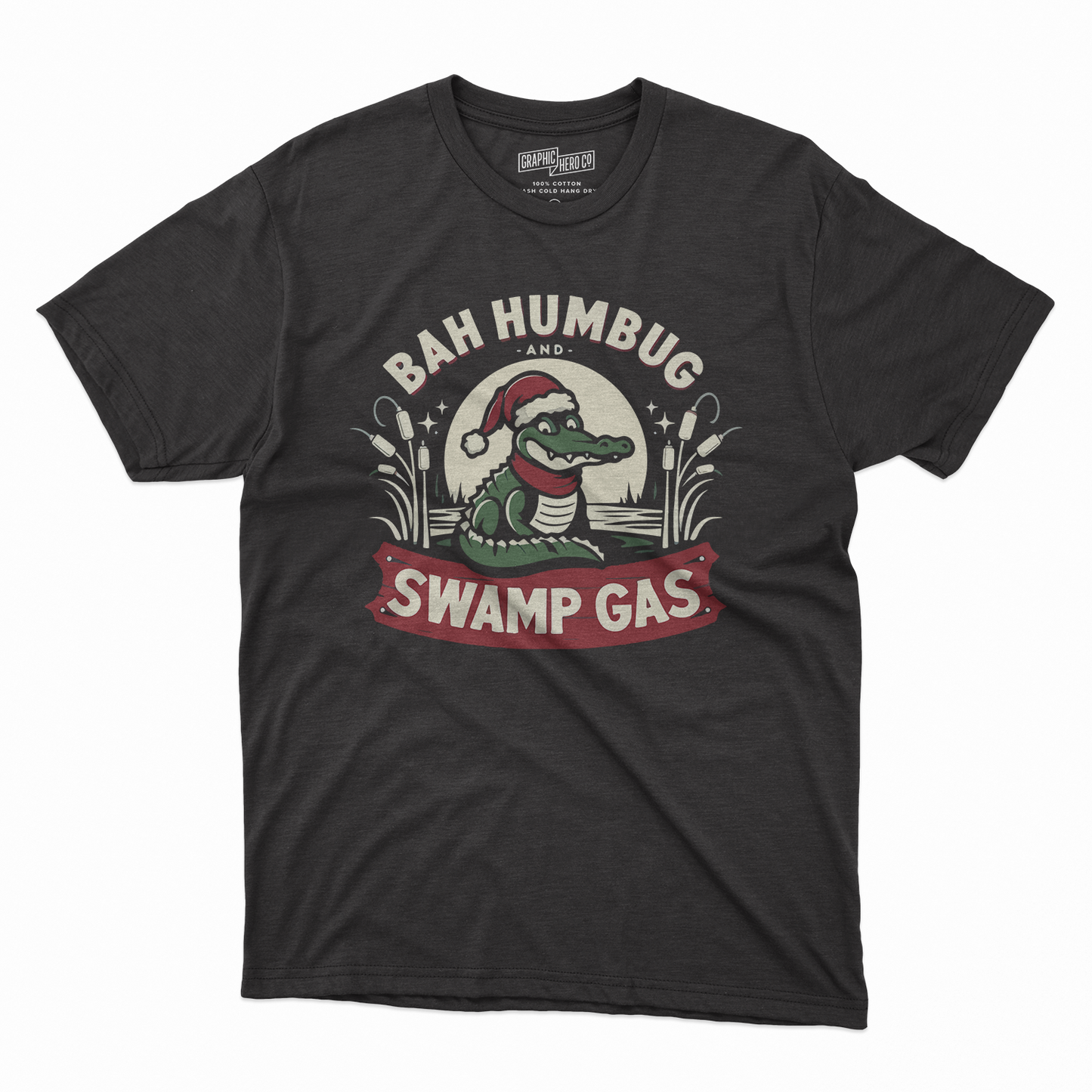 Men's BAH HUMBUG AND SWAMP GAS Short Sleeve T-shirt