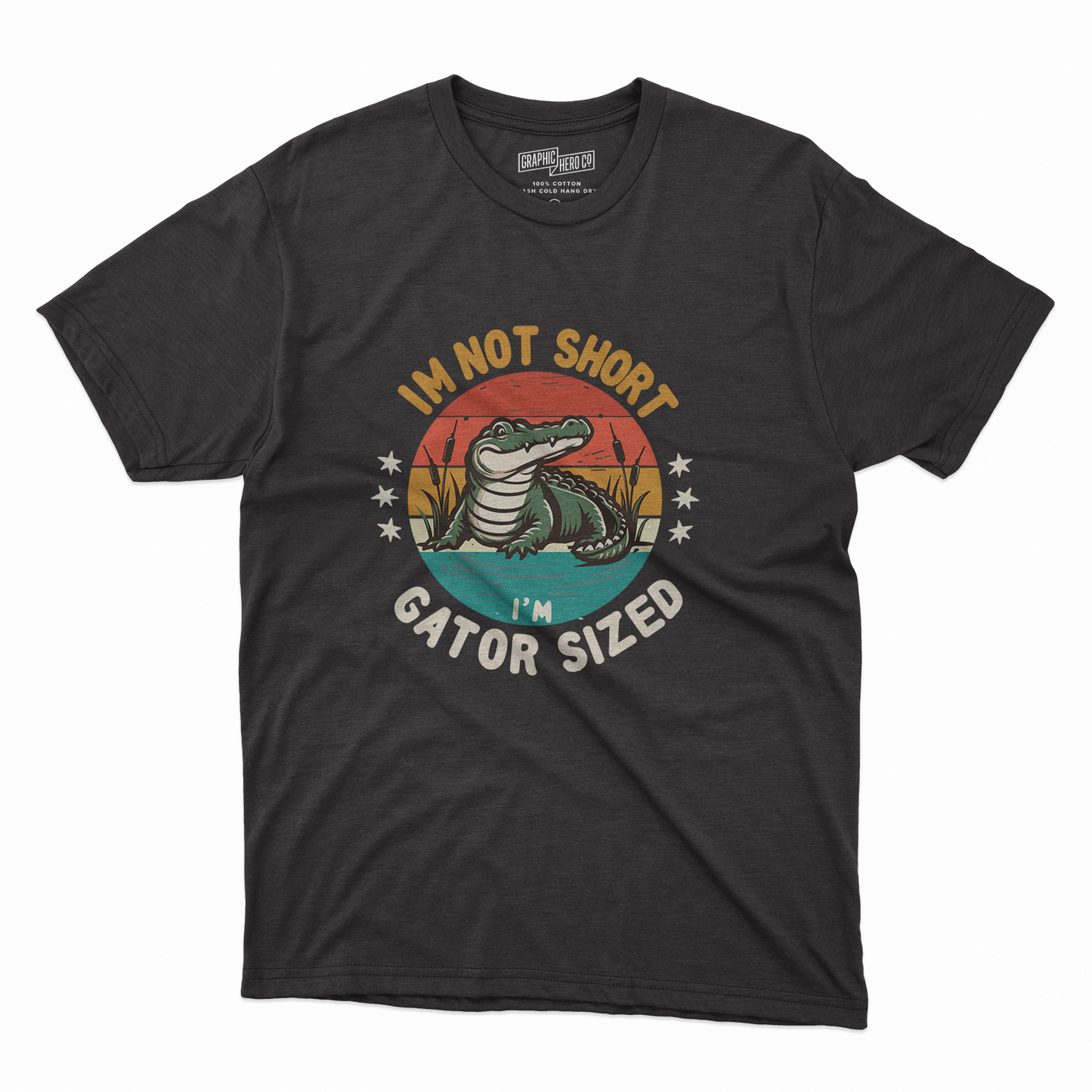 Women's IM NOT SHORT IM GATOR SIZED Tri-Tee