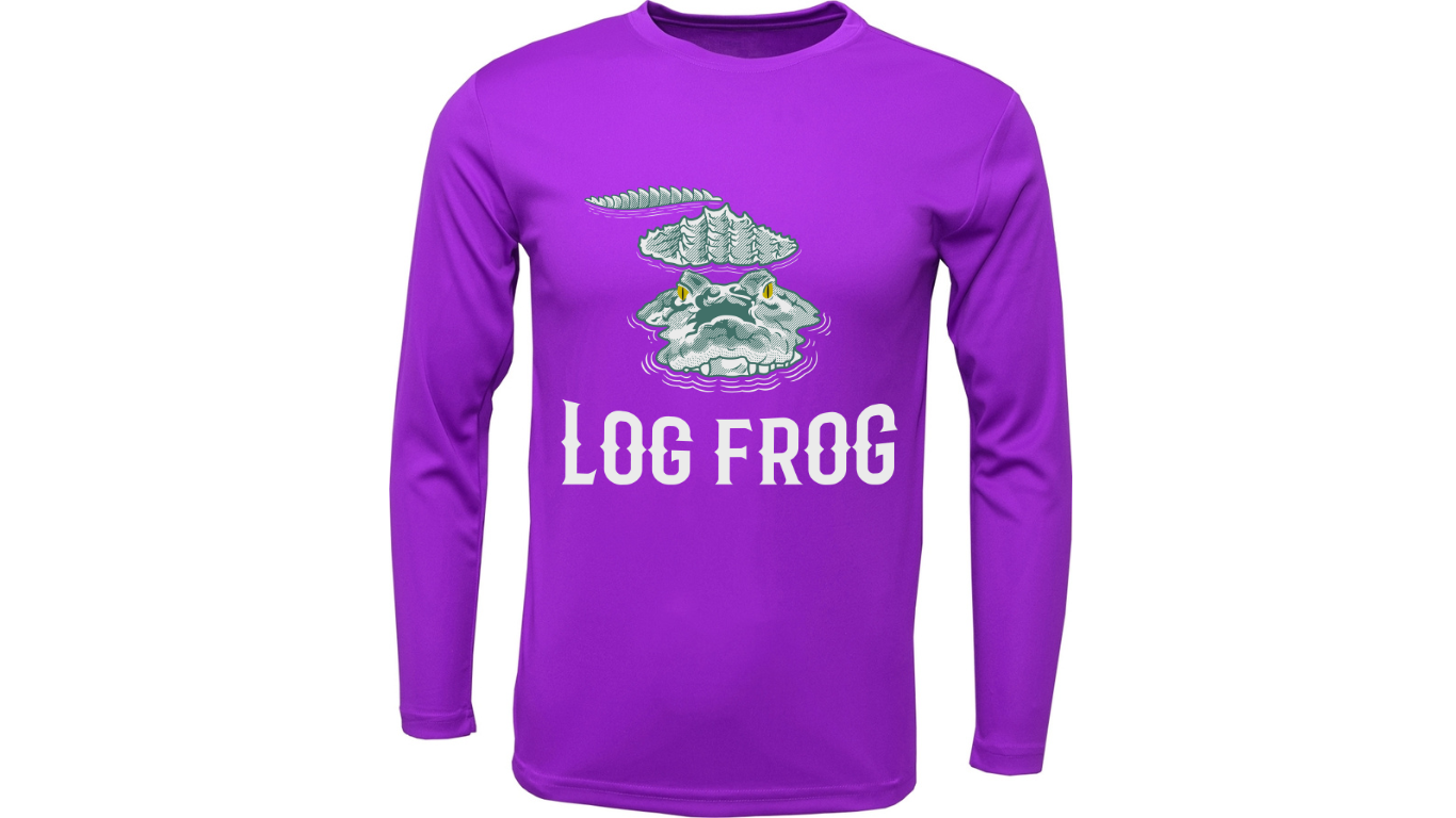 Kids Dry Fit Long Sleeve Electric Purple