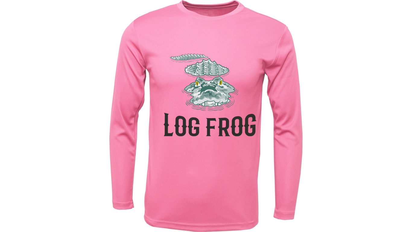 Kids Dry Fit Long Sleeve Light Pink