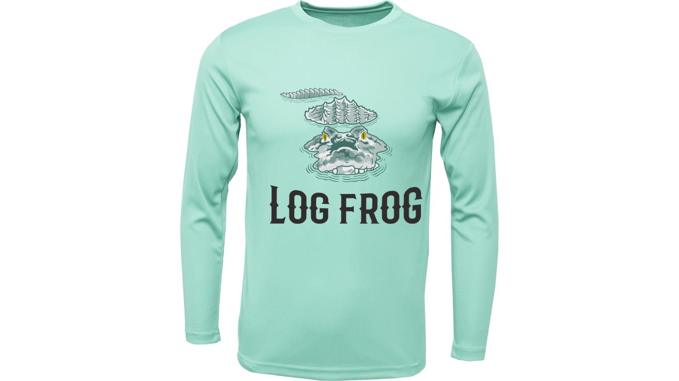 Kids Dry Fit Long Sleeve Seafoam