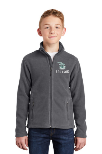 Kids Iron Grey Zip Up