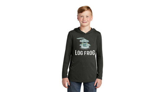 Kids Long Sleeve Black Frost