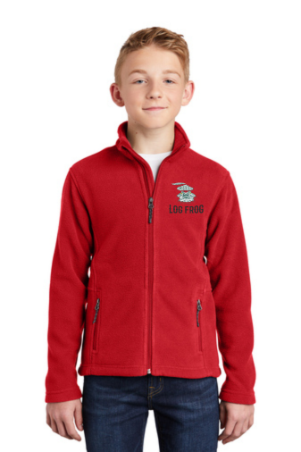 Kids True Red Zip Up