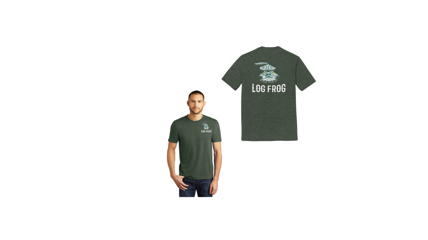 Mens T-Shirt Heathered Forest Green