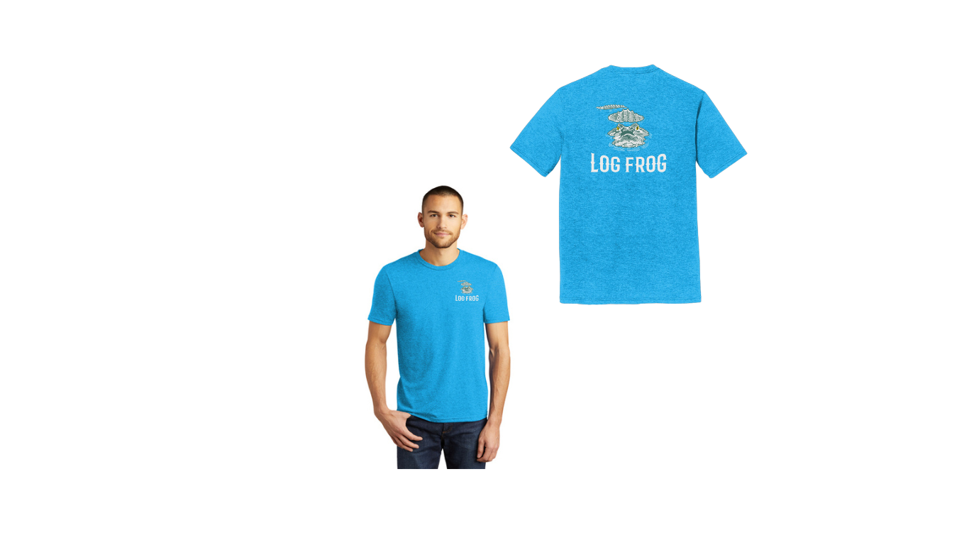 Mens T-Shirt Turquoise Frost