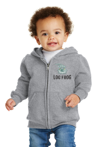 Toddler Zip Up Athletic Heather