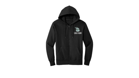 Womans Hoodie Jet Black