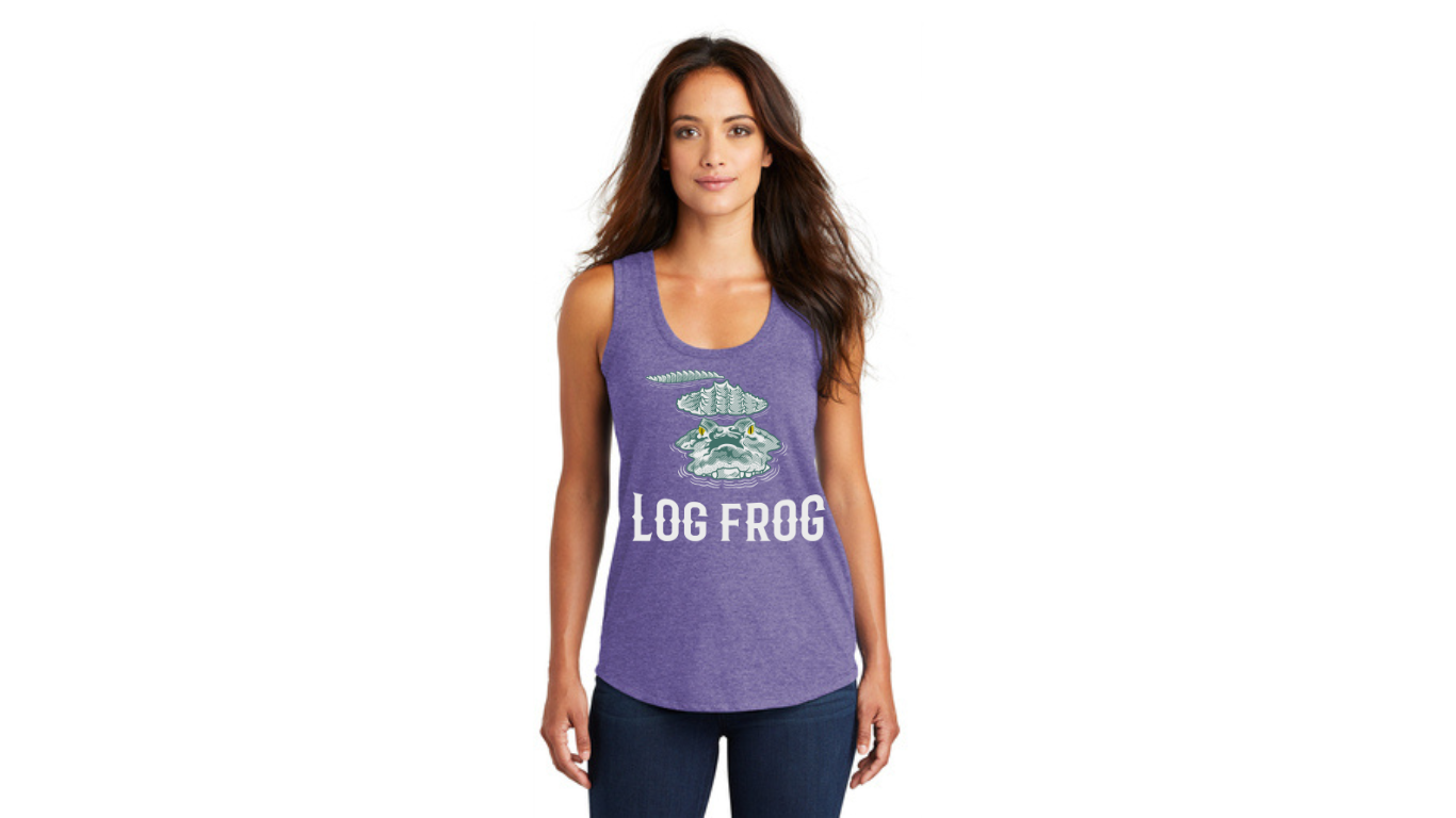 Womens Tank Purple Frost