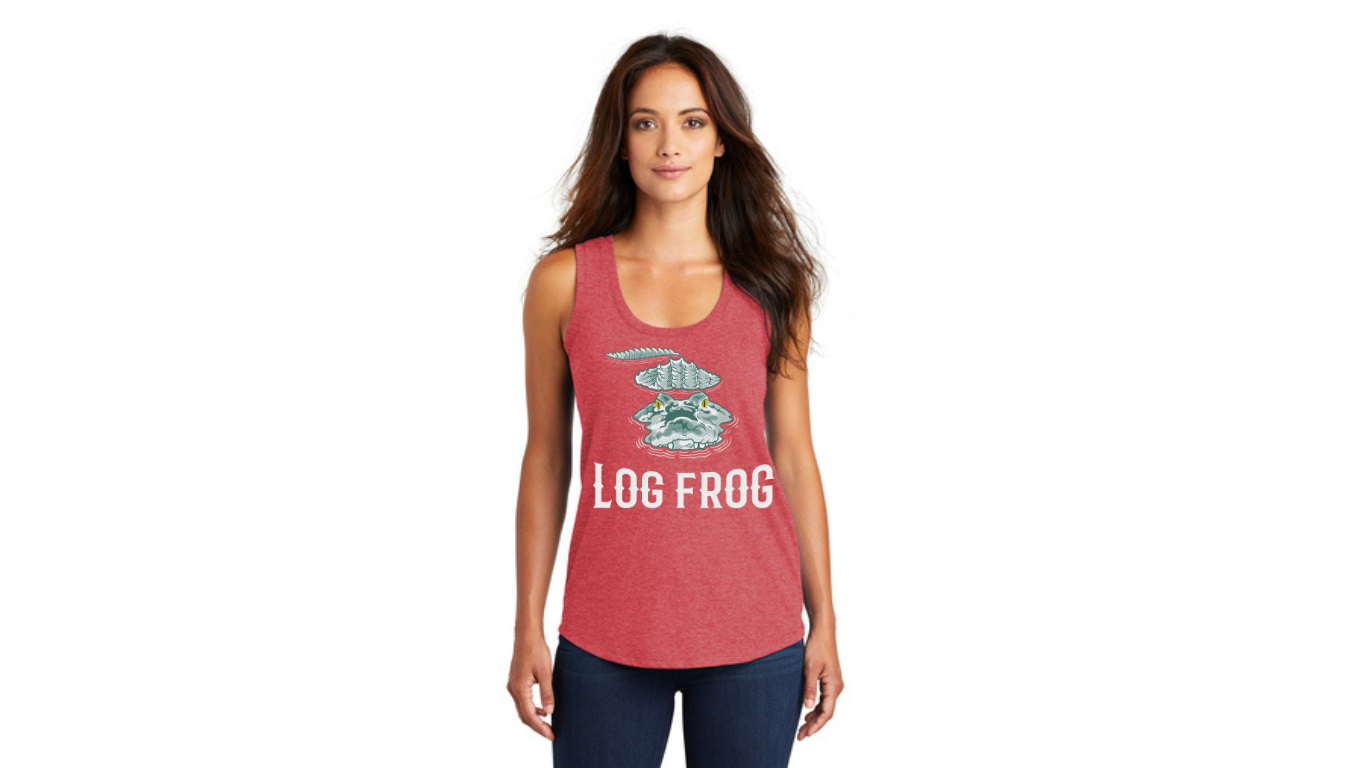 Womens Tank Red Frost