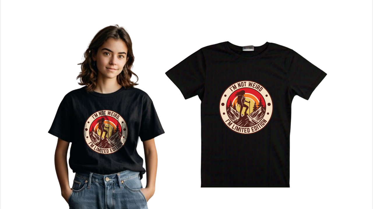 Women's IM NOT WEIRD IM LIMITED EDITION Tri-Tee